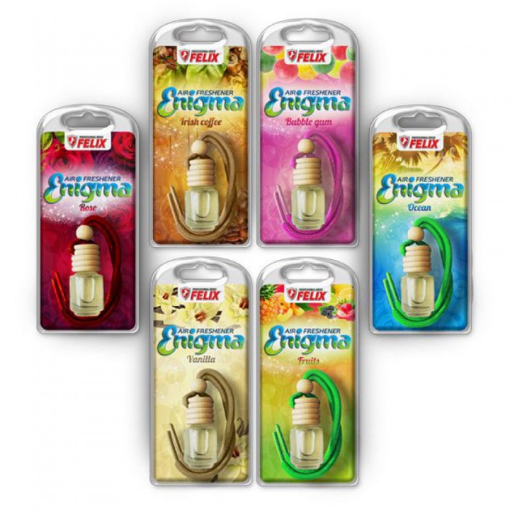 Ароматизатор подвесной с деревянной крышкой Felix Кофе 5мл