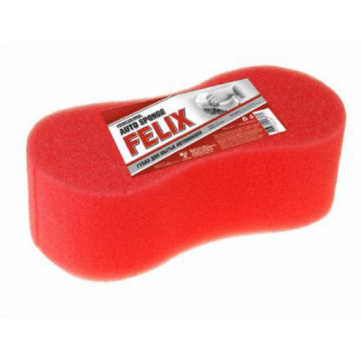 Губка для мойки автомобиля (восьмерка) Felix
