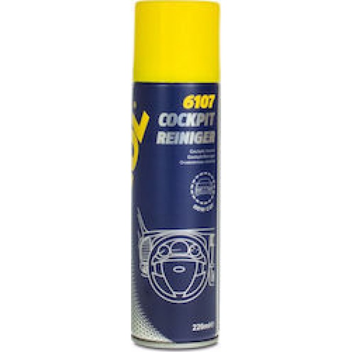 Полироль торп. Mannol 6107 Cockpit Reiniger New Car 0,22л