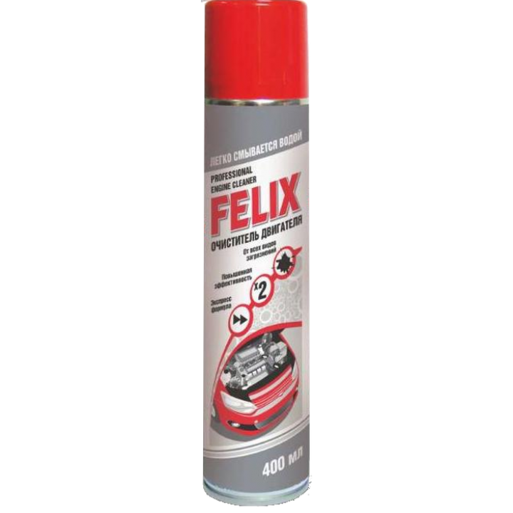 Очиститель двигателя Felix 400мл 