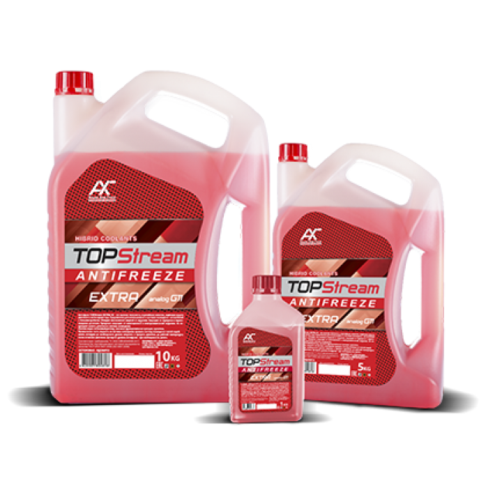 Антифриз TOP STREAM EXTRA -40 5кг (красный) 