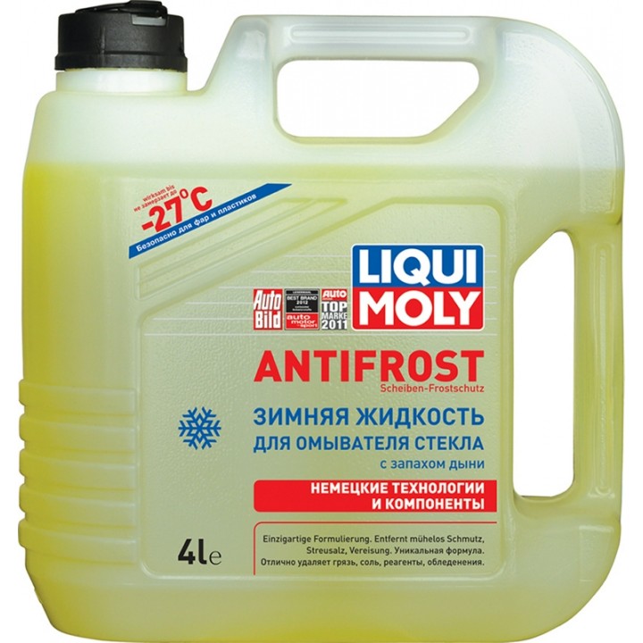 Омыватель стекла, зимний Liqui moly "ANTIFROST Scheiben-Frostschutz -27С", 4л