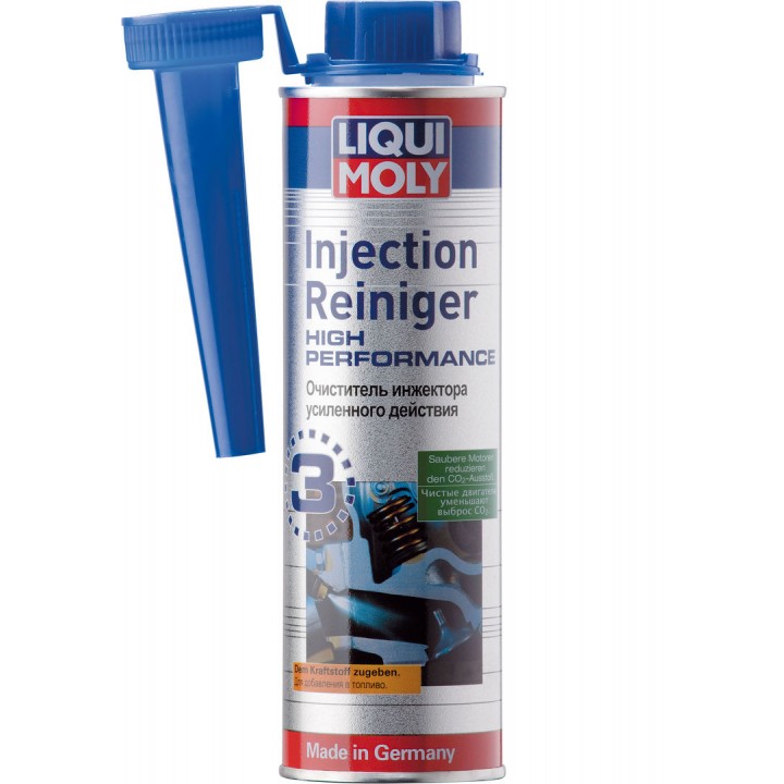 Присадка в бензин для очистки инжектора усиленного действия LIQUI MOLY Injection Reiniger High Performance №3 300мл (7553)