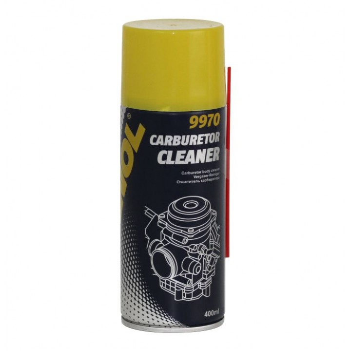 ОЧИСТИТЕЛЬ КАРБЮРАТОРА MANNOL 9970 CARBURETOR CLEANER 400 МЛ.