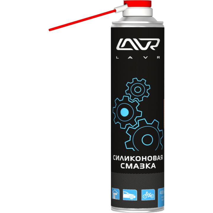 Смазка силиконовая 400мл LAVR