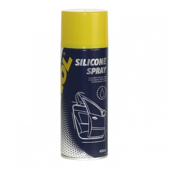Силиконовый водоотталкивающий спрей Mannol 9953 Silicone Spray Antistatisch (0,2L)