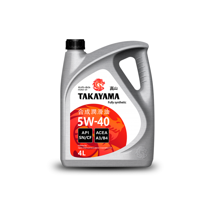 Масло моторное Takayama 5w40 4л 
