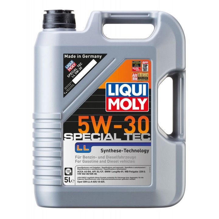 Масло моторное синтетическое Liqui Moly  "Special Tec LL 5W-30", 5л