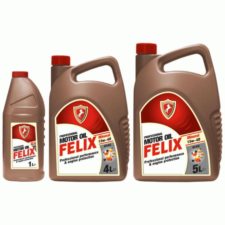 Масло моторное Felix 15w40 SF/CC 5л