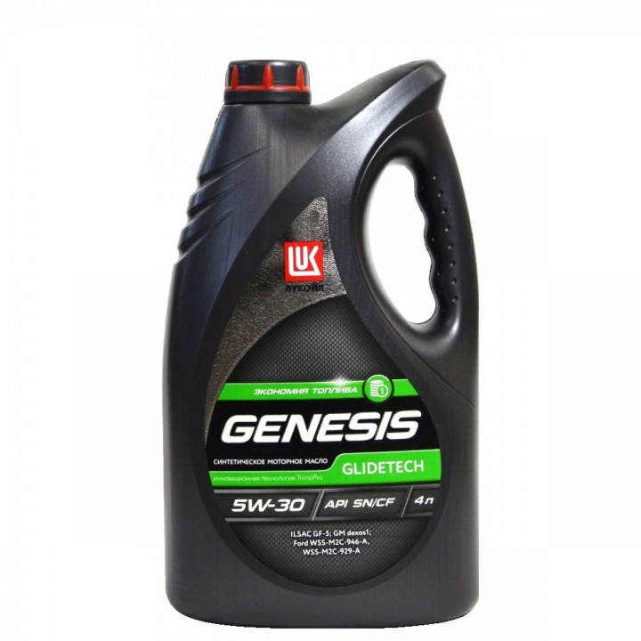 Моторное масло ЛУКОЙЛ GENESIS Glidetech 5w30 4л