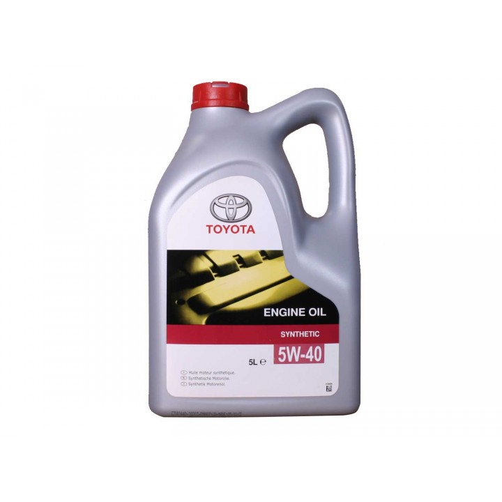 Масло моторное синтетическое Toyota "ENGINE OIL 5W-40", 5л