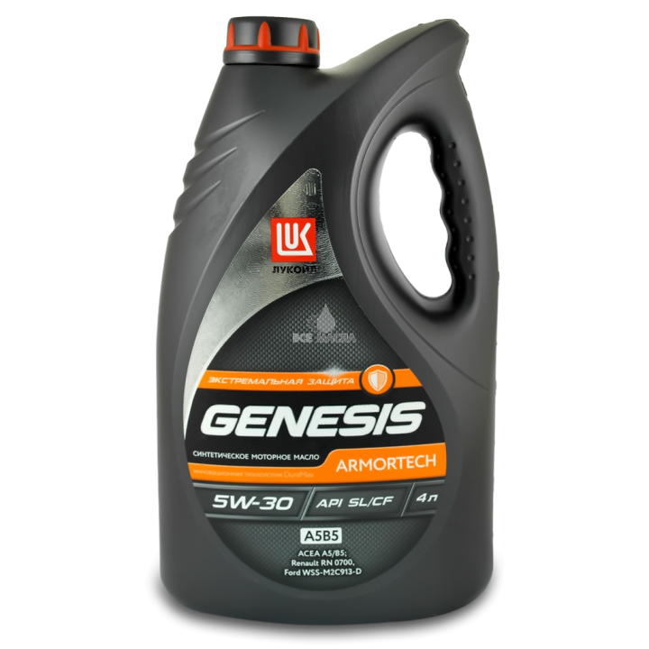 Моторное масло Лукойл Genesis Armortech 5W-30 4л