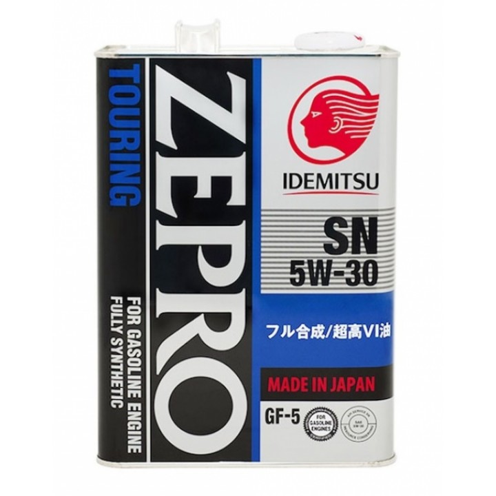 Масло моторное синтетическое Idemitsu "Zepro Touring 5W-30", 4л