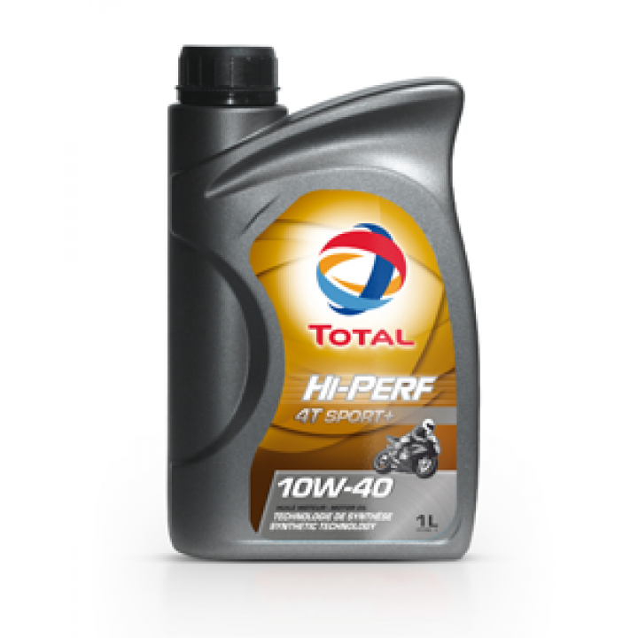 Моторное масло TOTAL HI-PERF 4T SPORT10W-40 1L