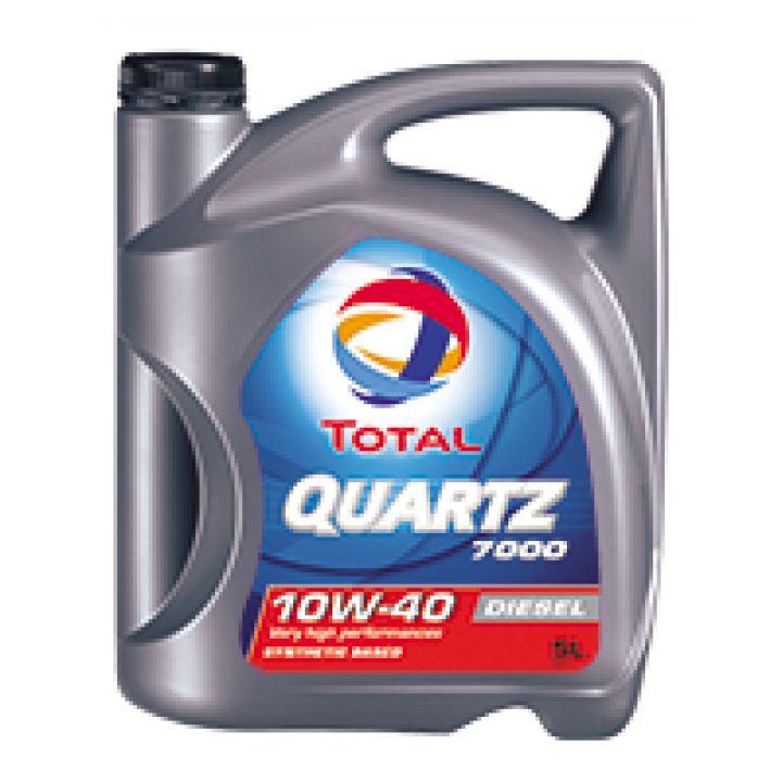 Моторное масло TOTAL QUARTZ 7000 DIESEL 10W-40 (5 L)