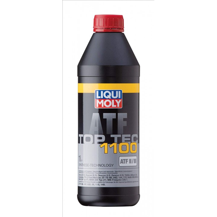 Жидкость для АКПП синтетическая LIQUI MOLY Top Tec ATF 1100 1л (3651)