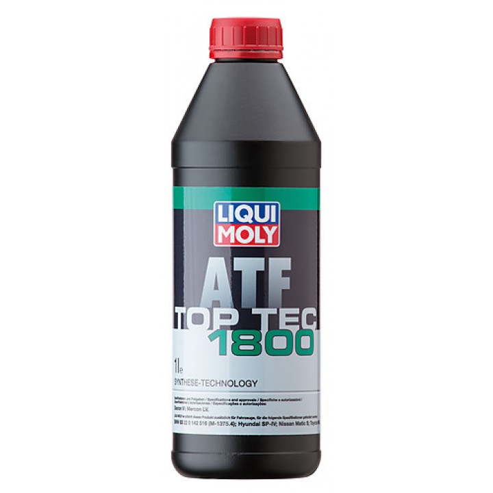 Жидкость для АКПП синтетическая LIQUI MOLY Top Tec ATF 1800 1л (3687)