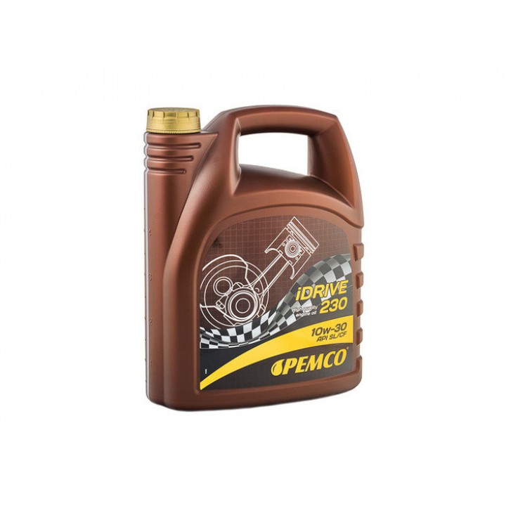 Моторное масло PEMCO iDRIVE 230 SAE 10W-30 API SL/CF A3/B3 5 л