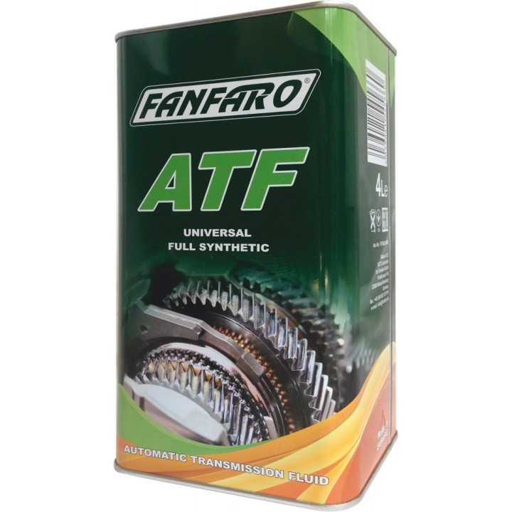ATF Universal Full Synthetic FANFARO, 4л, синтетическое